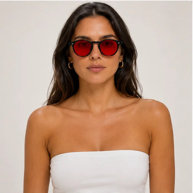 Altair Rojo Negro - modelo femenino frontal