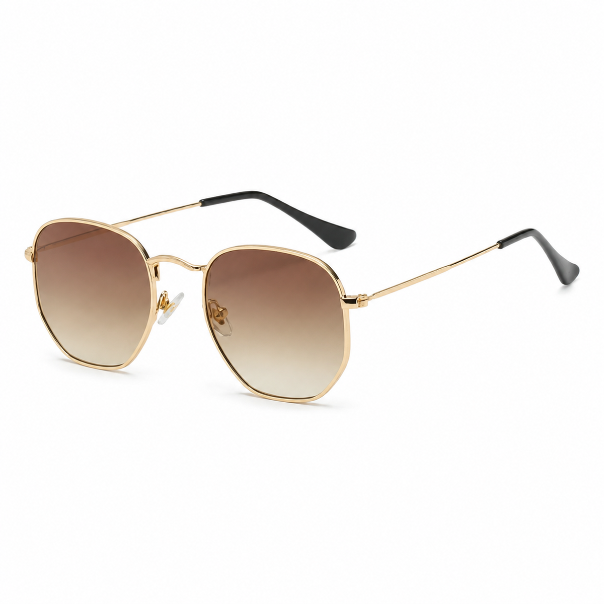Brisa Dorado Marron Degrade - vista lateral izquierda