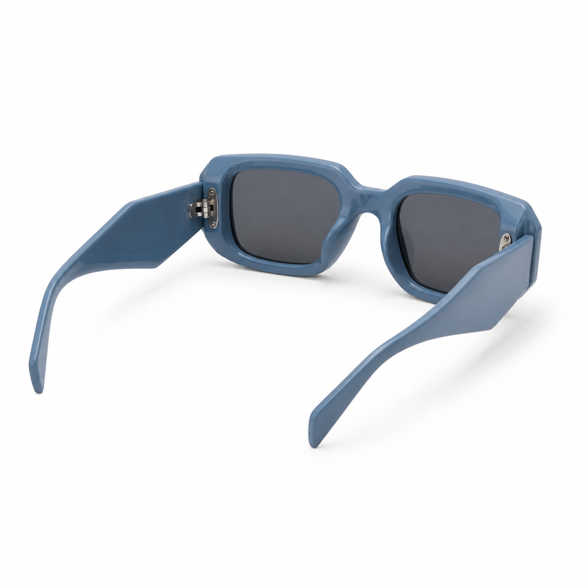 Budapest Azul con lentes oscuros - vista trasera