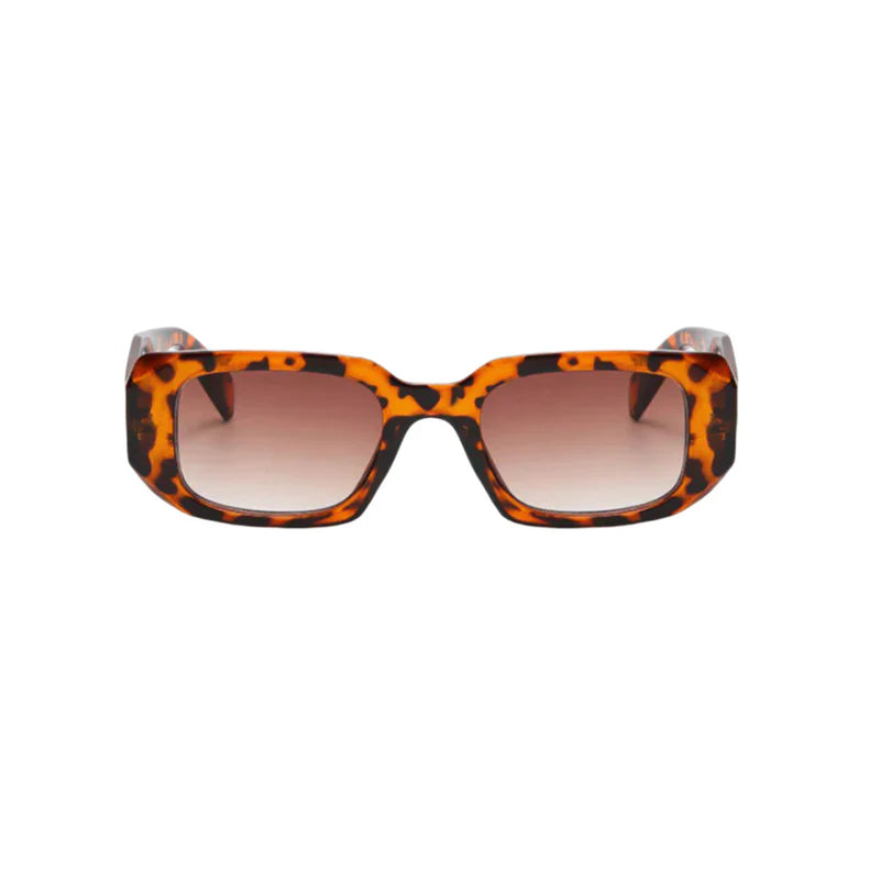 Budapest Leopardo con lentes degradados - vista frontal