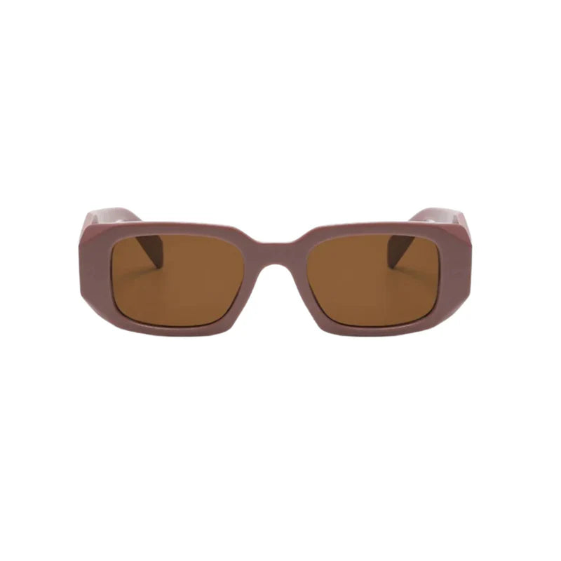 Budapest Marron con lentes marrones - vista frontal