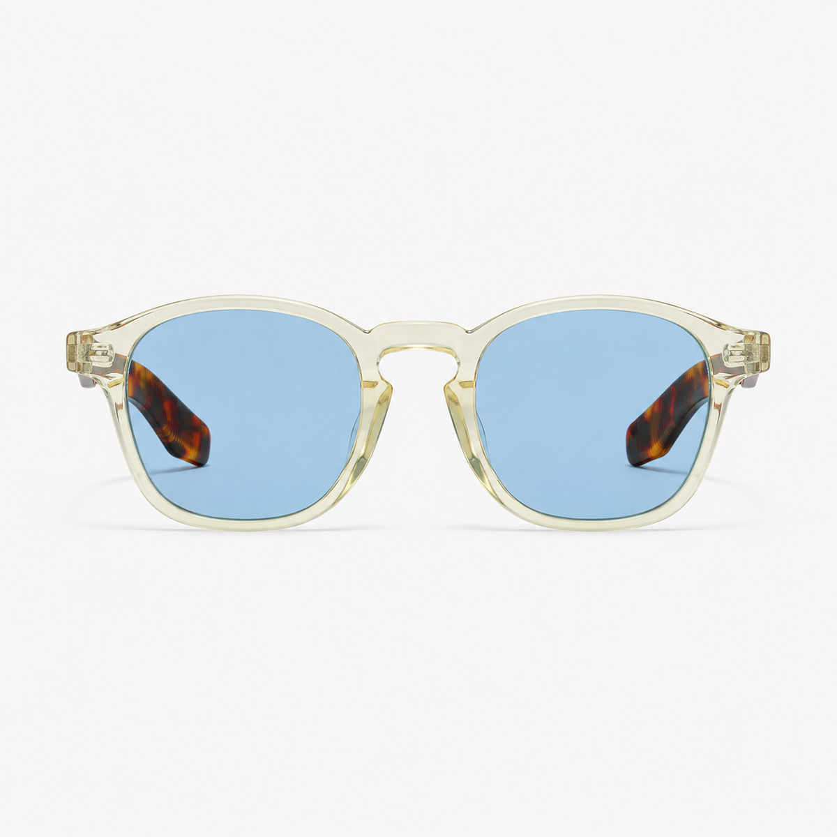 Embe Leopardo Champagne Azul - vista frontal
