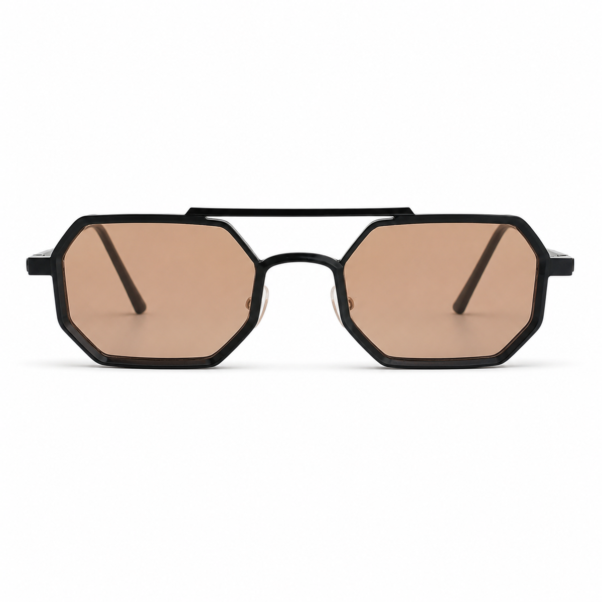Munich Negro con lentes degrade - vista frontal