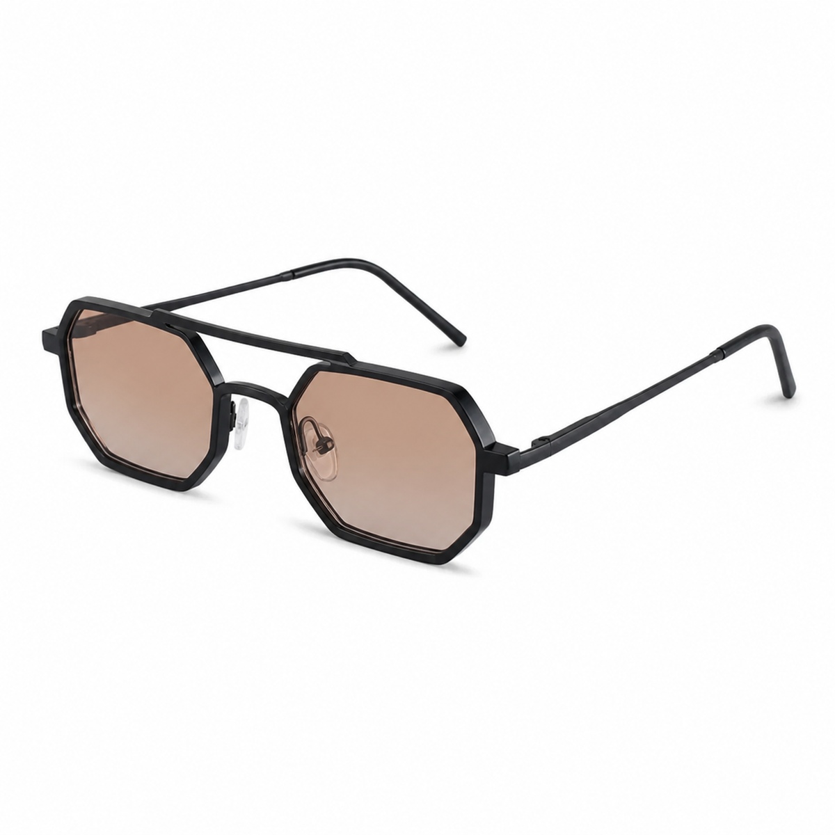 Munich Negro con lentes degrade - vista en angulo
