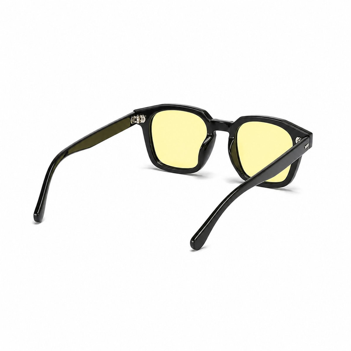 New York Negro con lentes amarillas - vista trasera