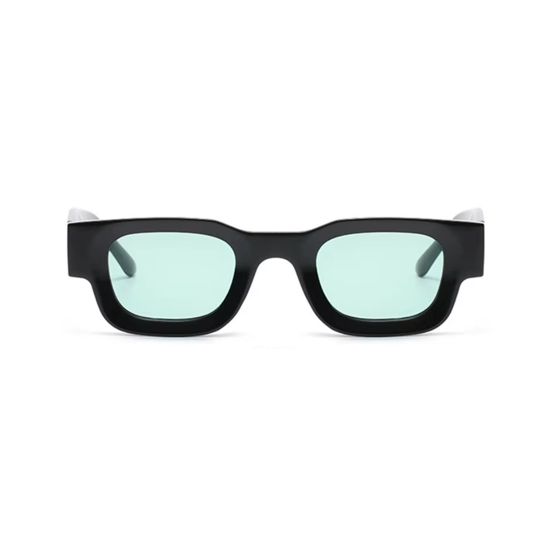 Paris Negro con lentes verdes - vista frontal