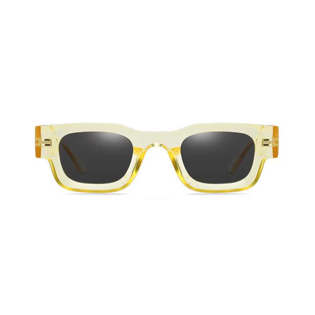 Paris Amarillo con lentes negras - vista frontal