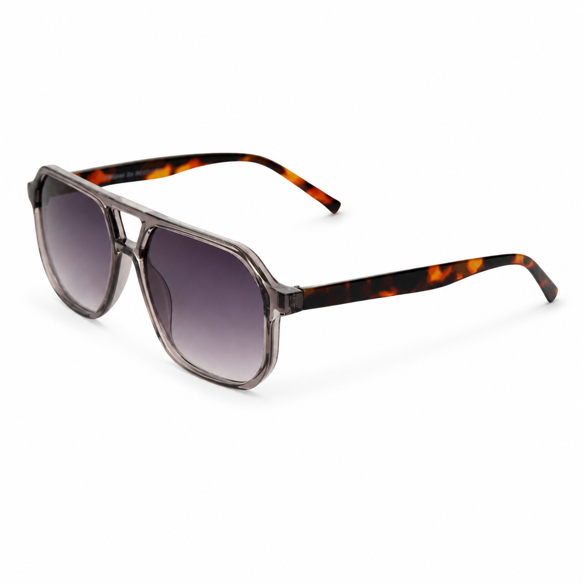 Samui Transparente Leopardo Gris - vista lateral derecha