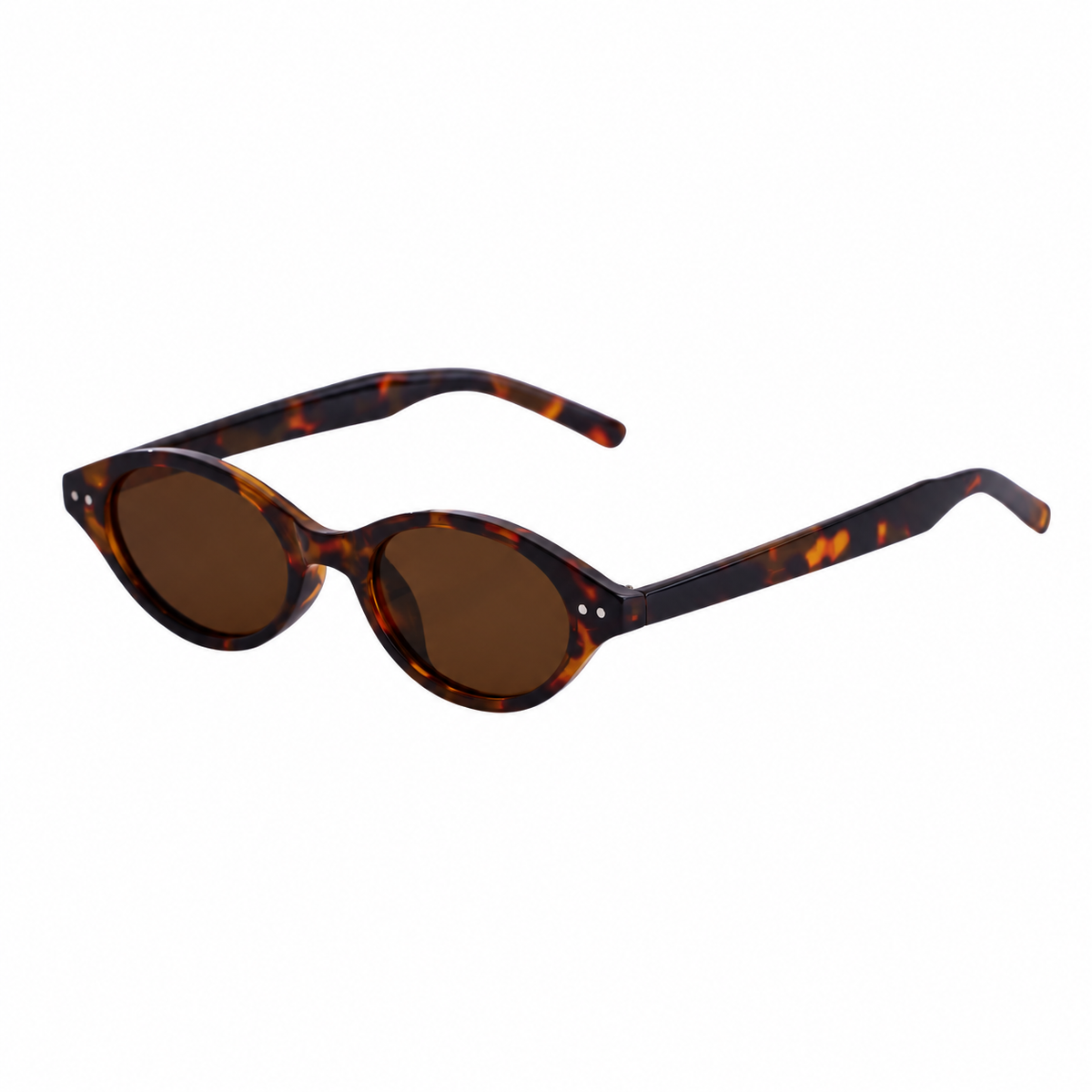 Lentes BLENS Alba, Leopardo | Marrón, vista lateral