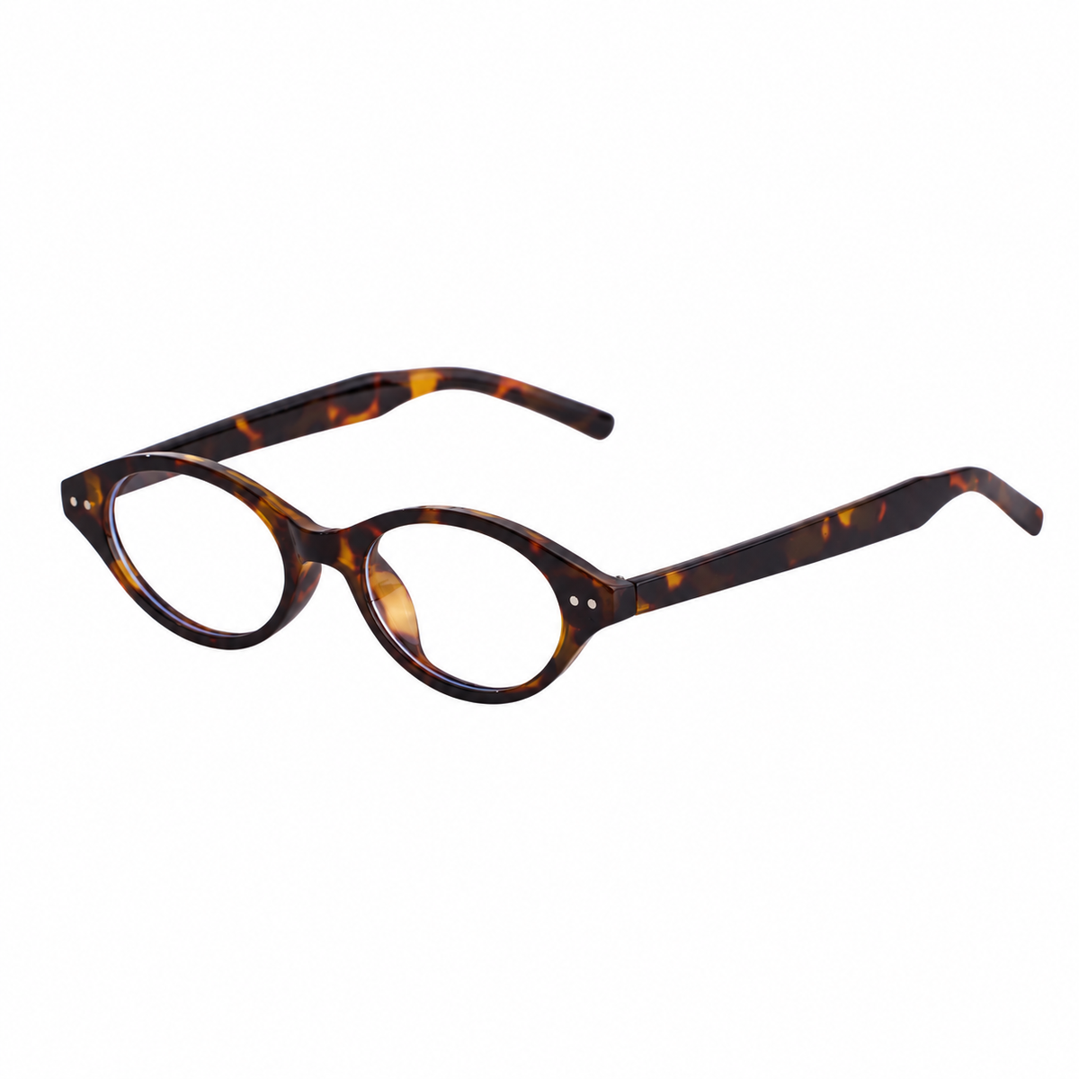 Lentes BLENS Alba, Leopardo | Transparente, vista lateral