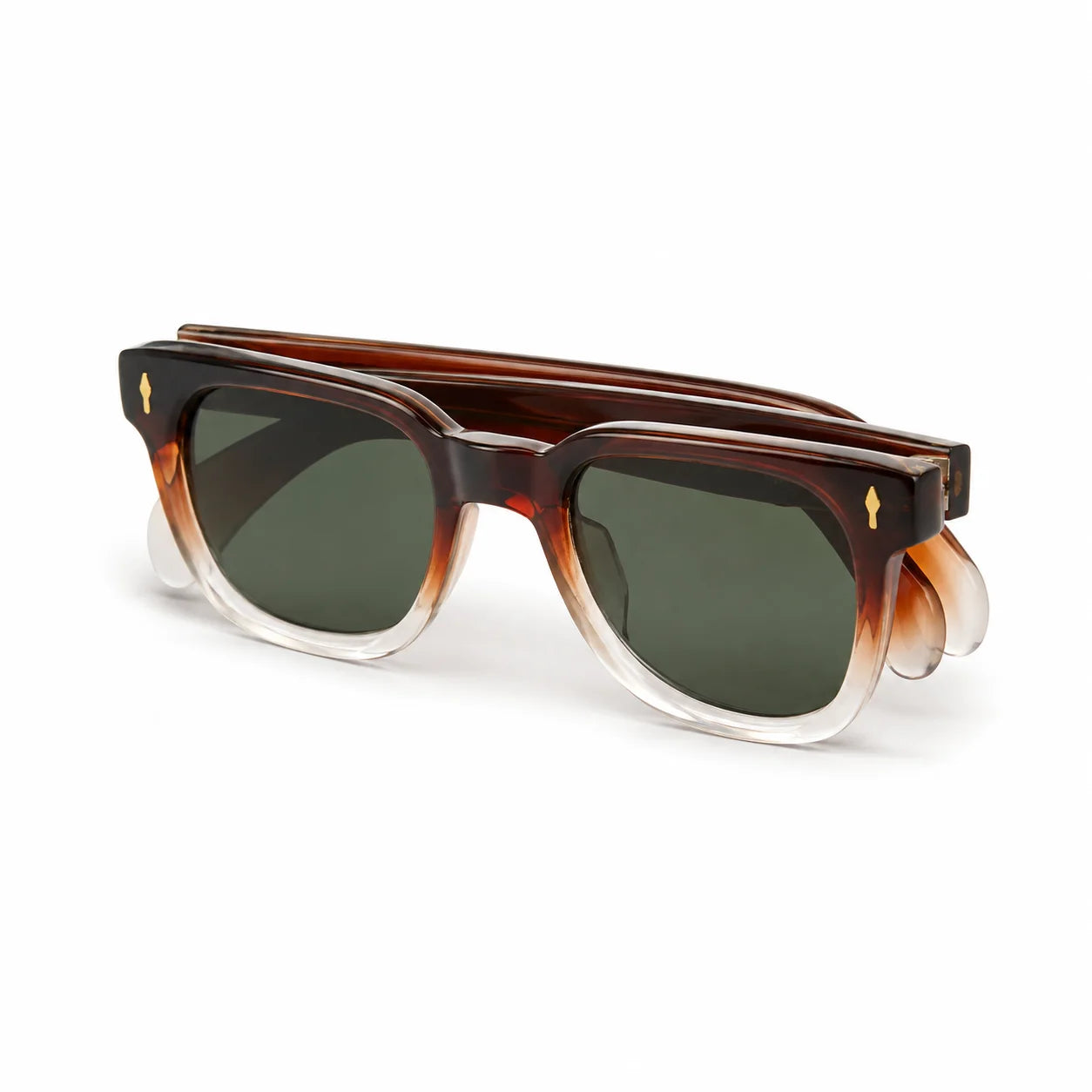 Miami Marron Degrade Verde - lente doblado