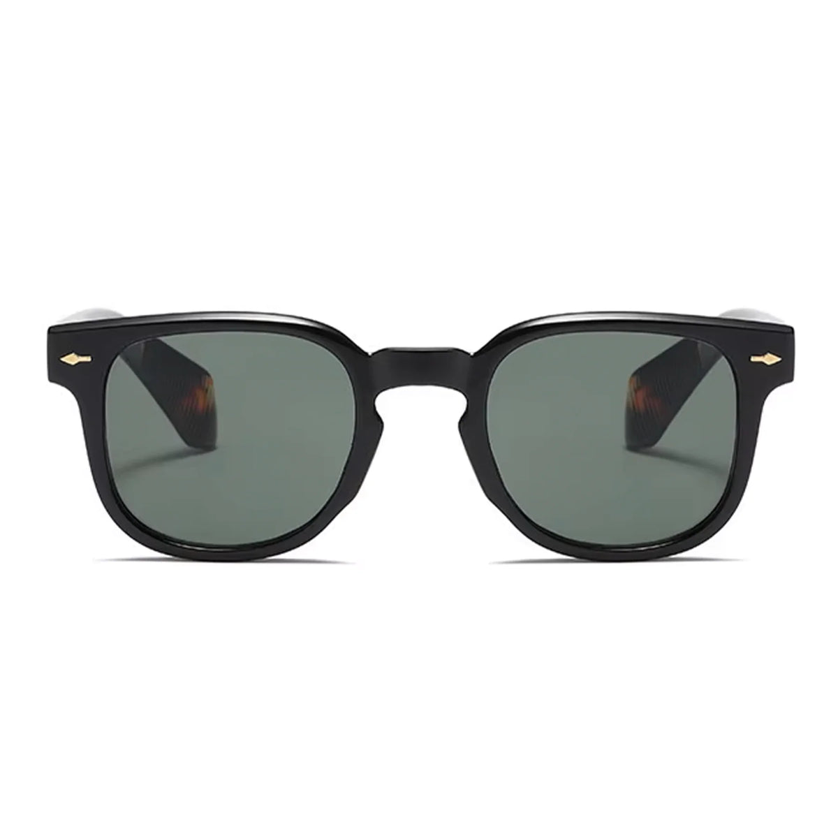 Astra Negro con lente verde - vista frontal