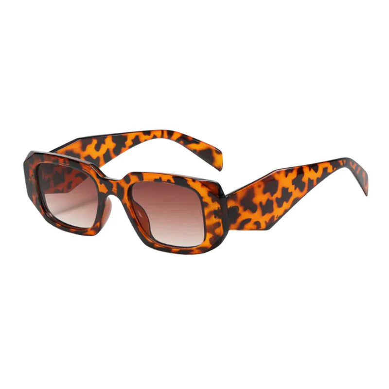 Budapest Leopardo con lentes degradados - vista en angulo
