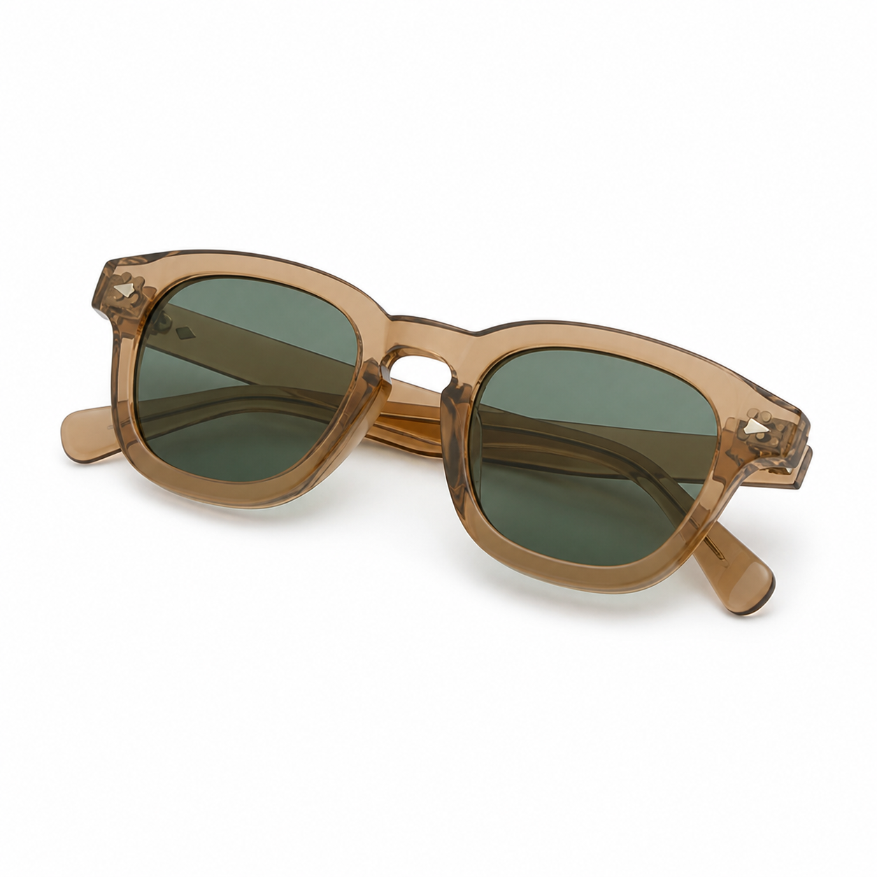 Dubai Champagne Verde - lente doblado en angulo