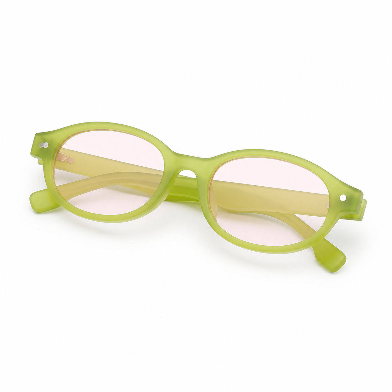 Krabi Verde Rosado - lente doblado en angulo