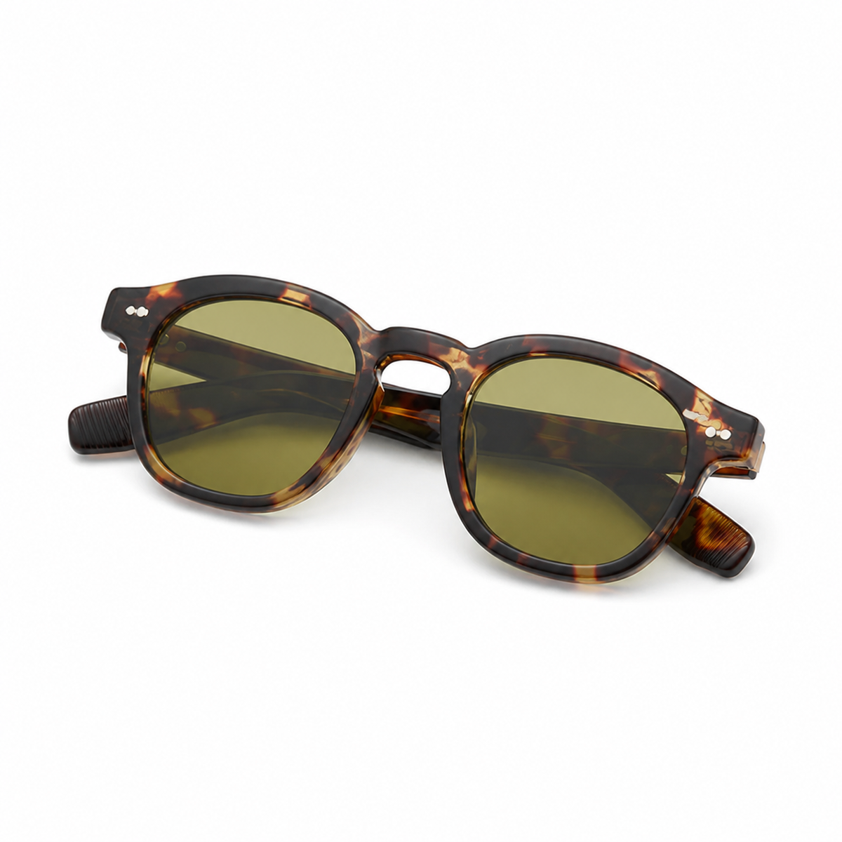 Lucent Leopardo Marron - lente doblado en angulo