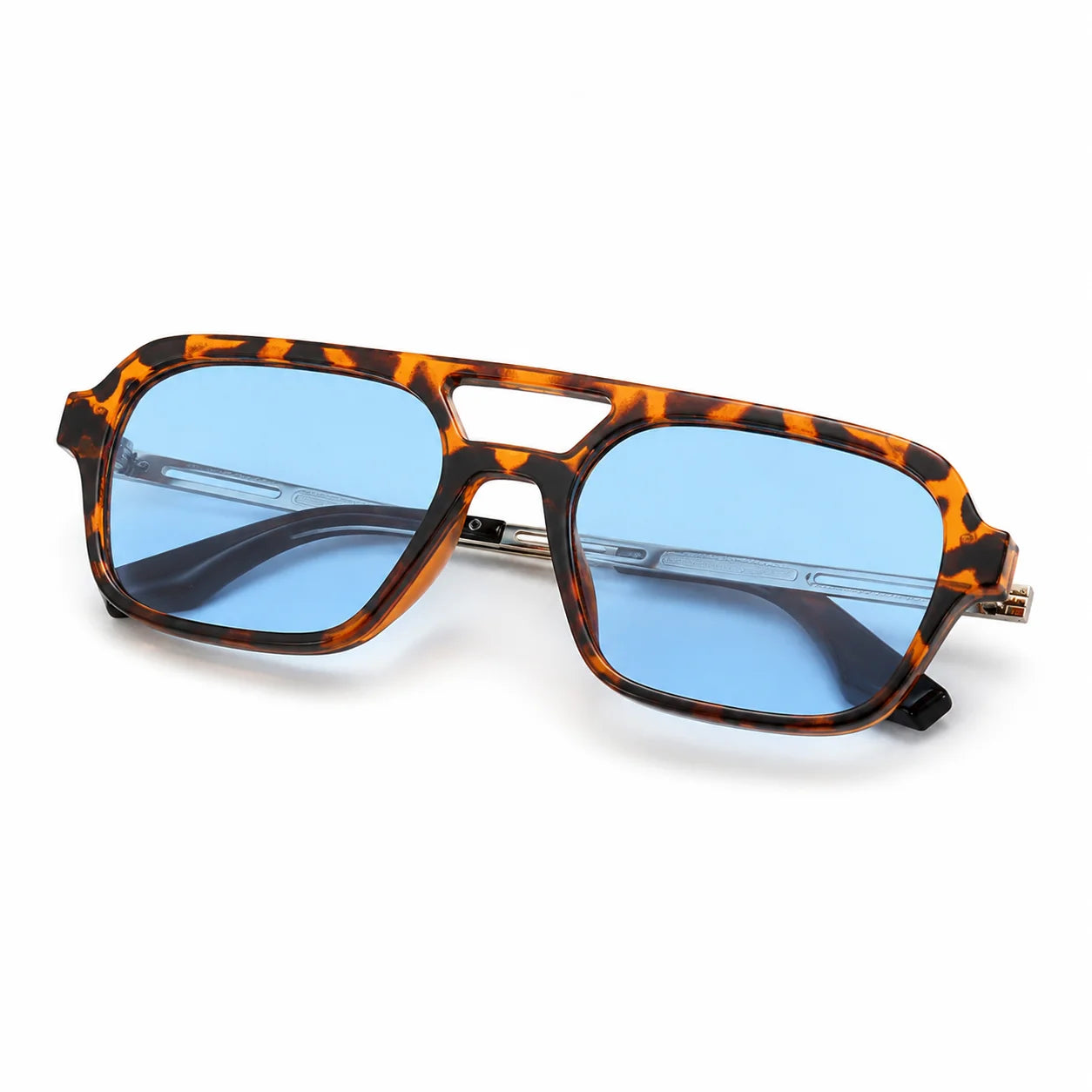 Lumina Tortuga Azul - lente doblado en angulo