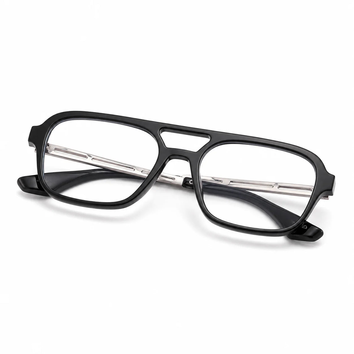 Lumina Negro Transparente - lente doblado