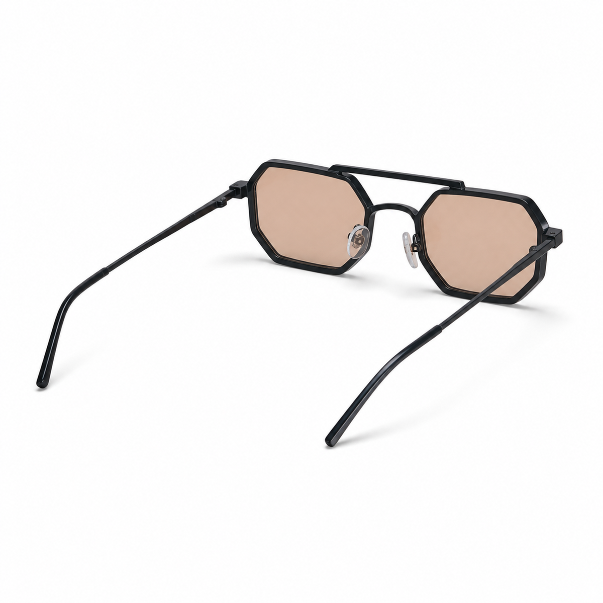 Munich Negro con lentes degrade - vista trasera