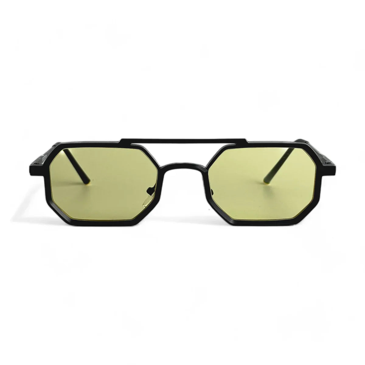 Munich Negro con lentes amarillas - vista frontal