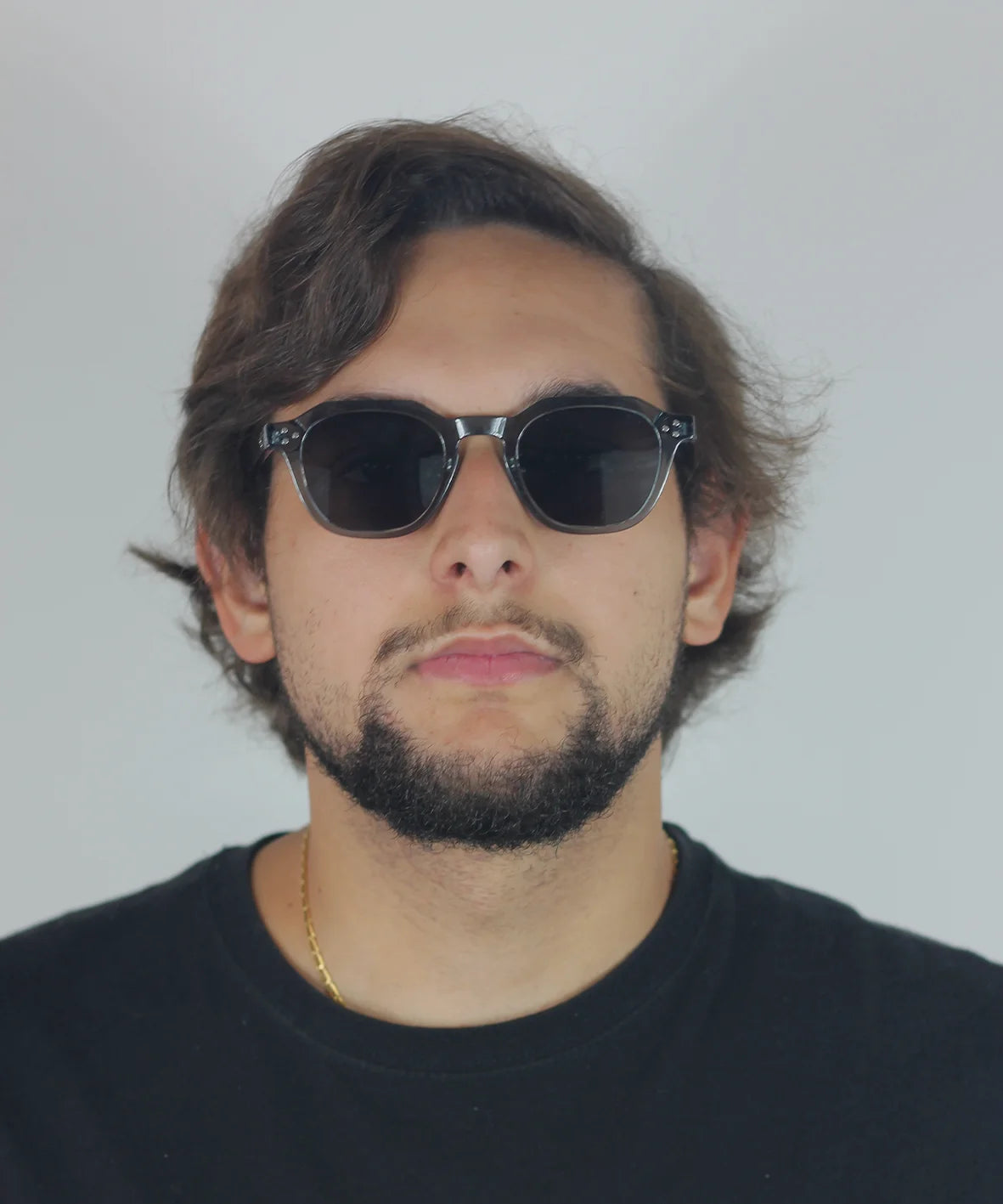 Orion - modelo masculino frontal con lente espejo