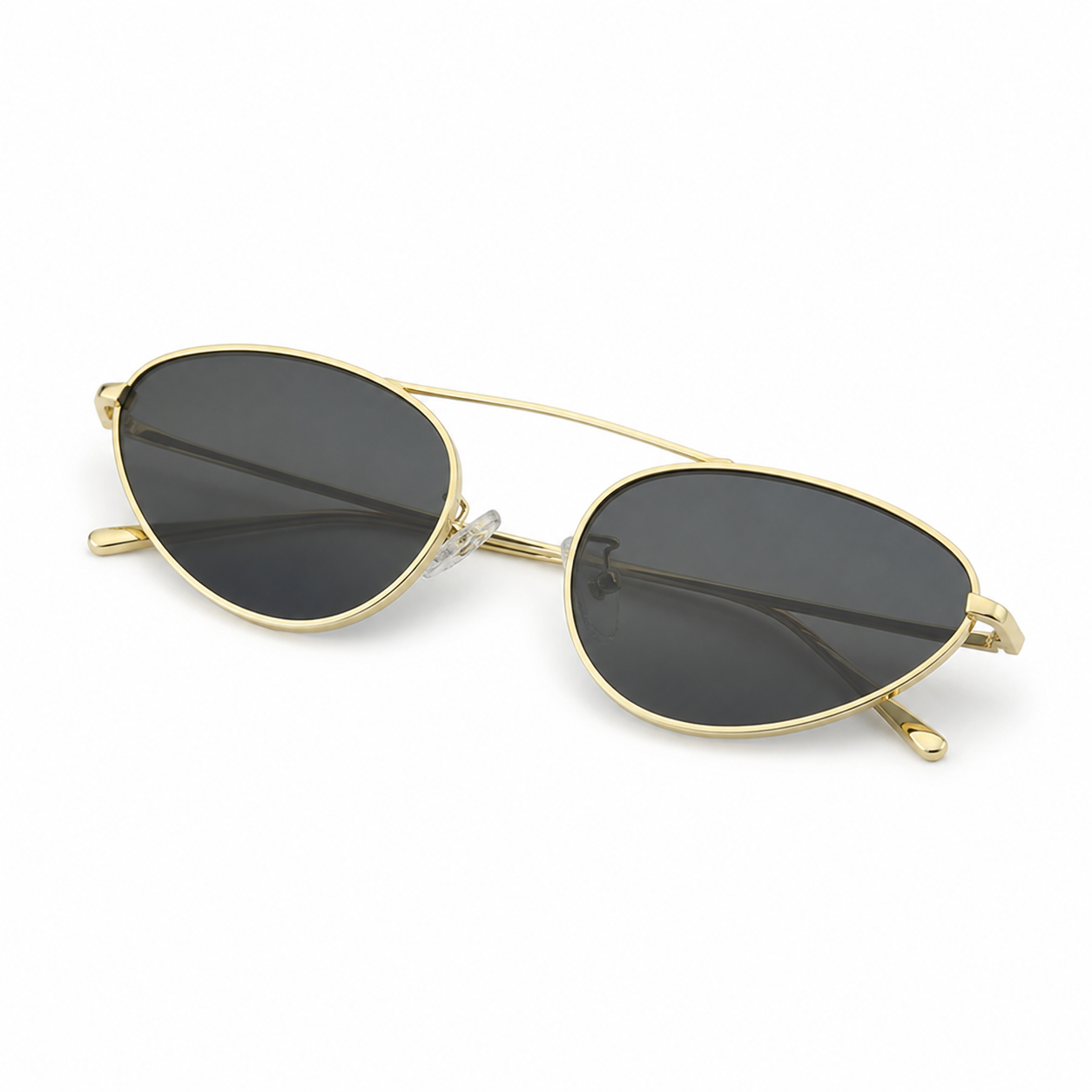 Phuket Dorado Negro - lente doblado en angulo