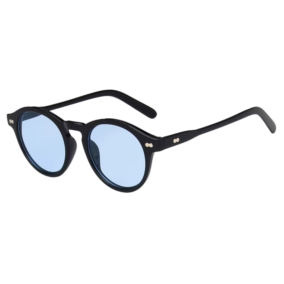 Saint-Tropez Negro con lentes azules - vista en angulo