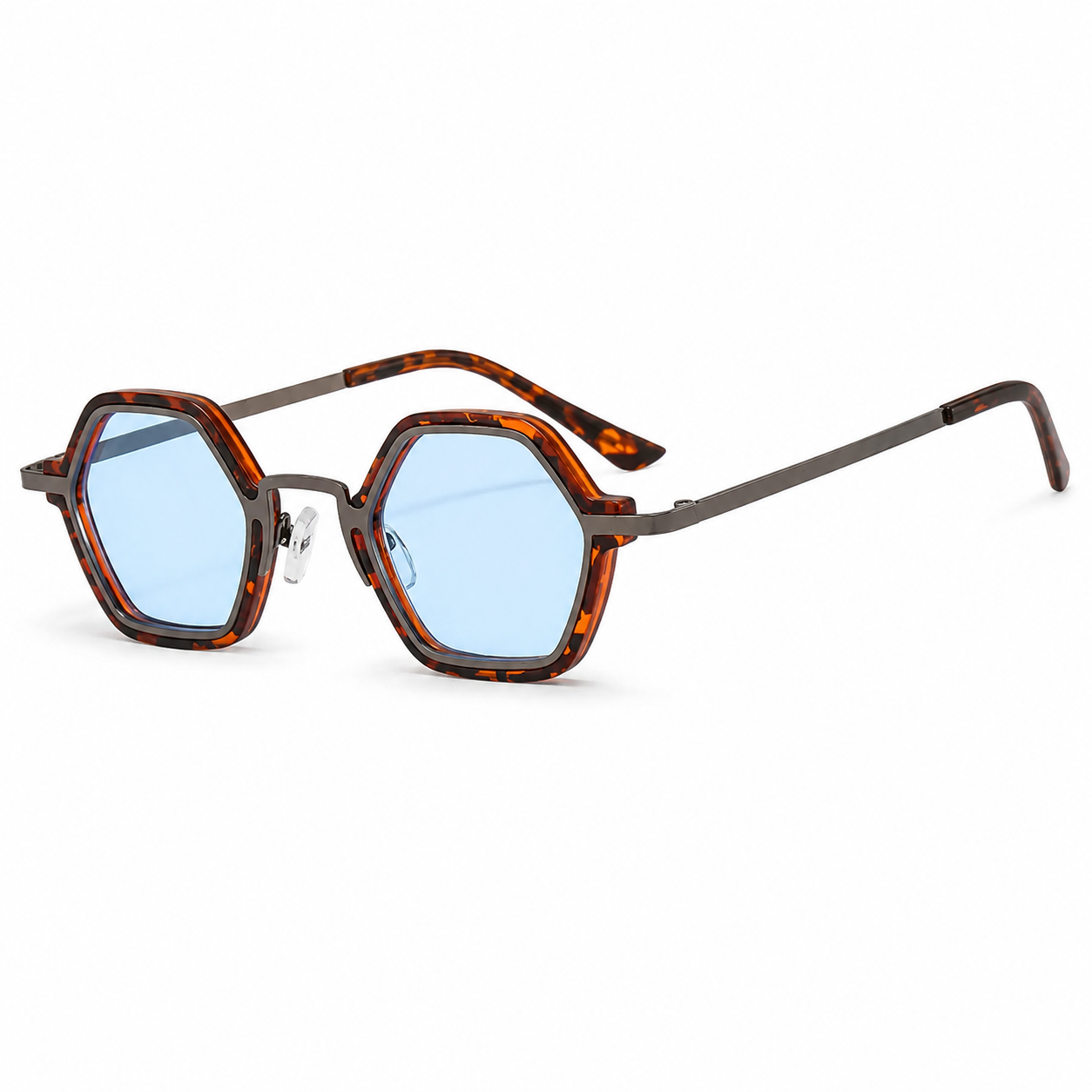 Zenith Leopardo Azul - vista frontal detalle