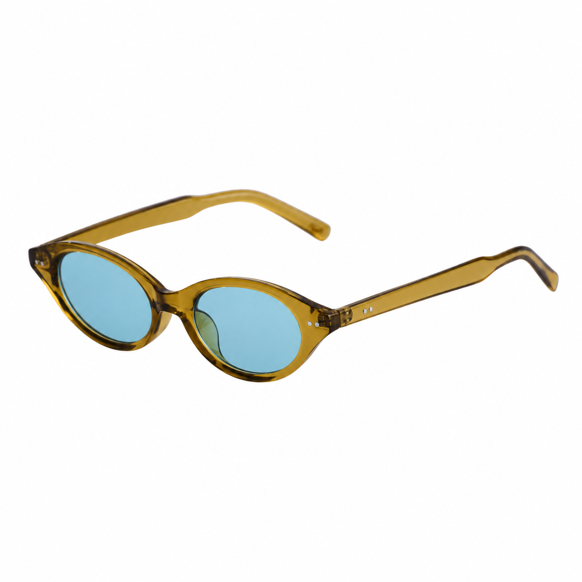 Lentes BLENS Alba, Verde | Azul, vista lateral