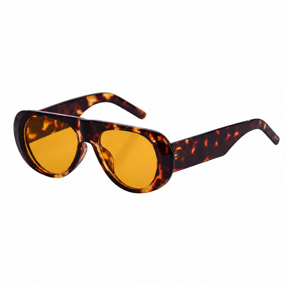 Lentes BLENS Duna, Leopardo | Amarillo, vista lateral
