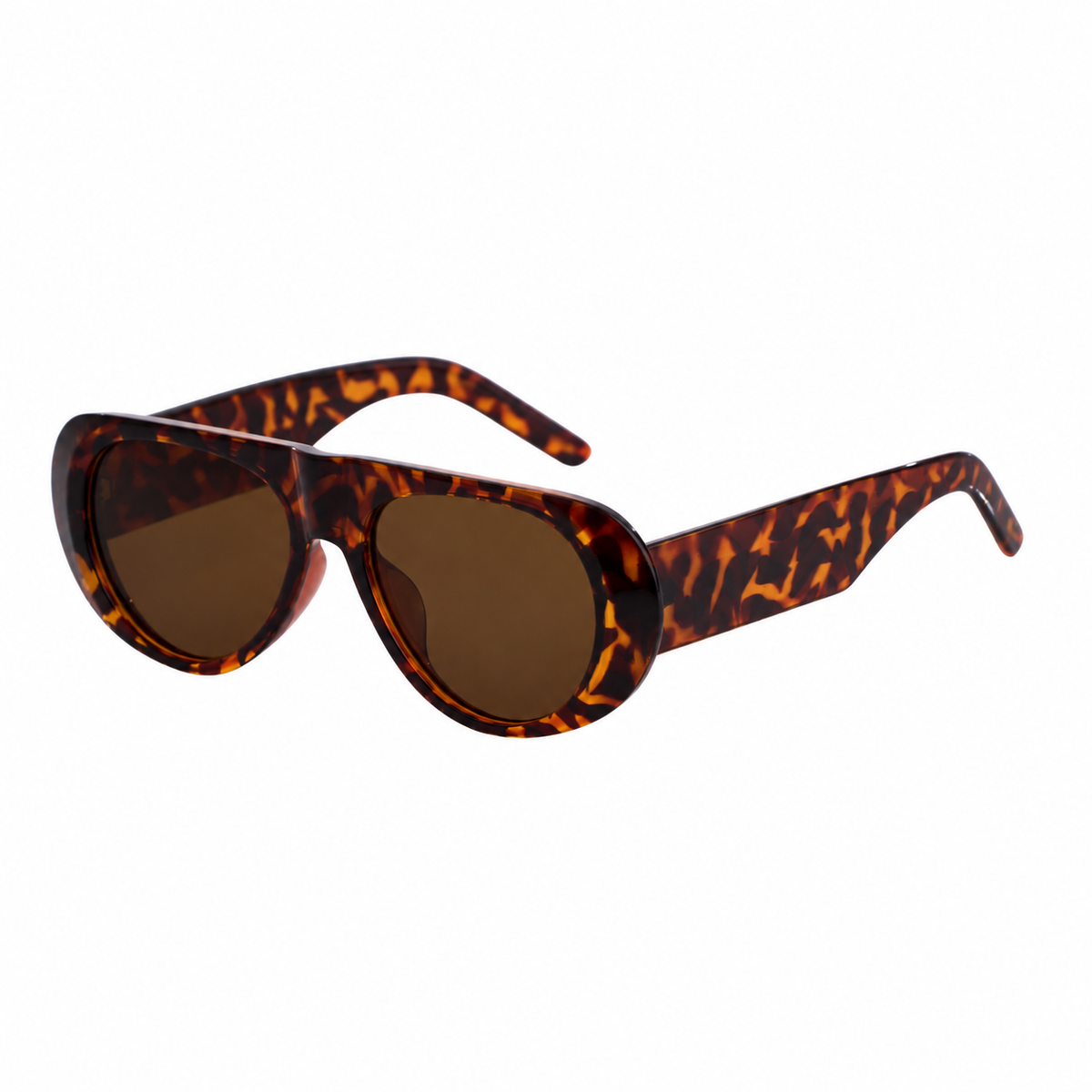 Lentes BLENS Duna, Leopardo | Marrón, vista lateral