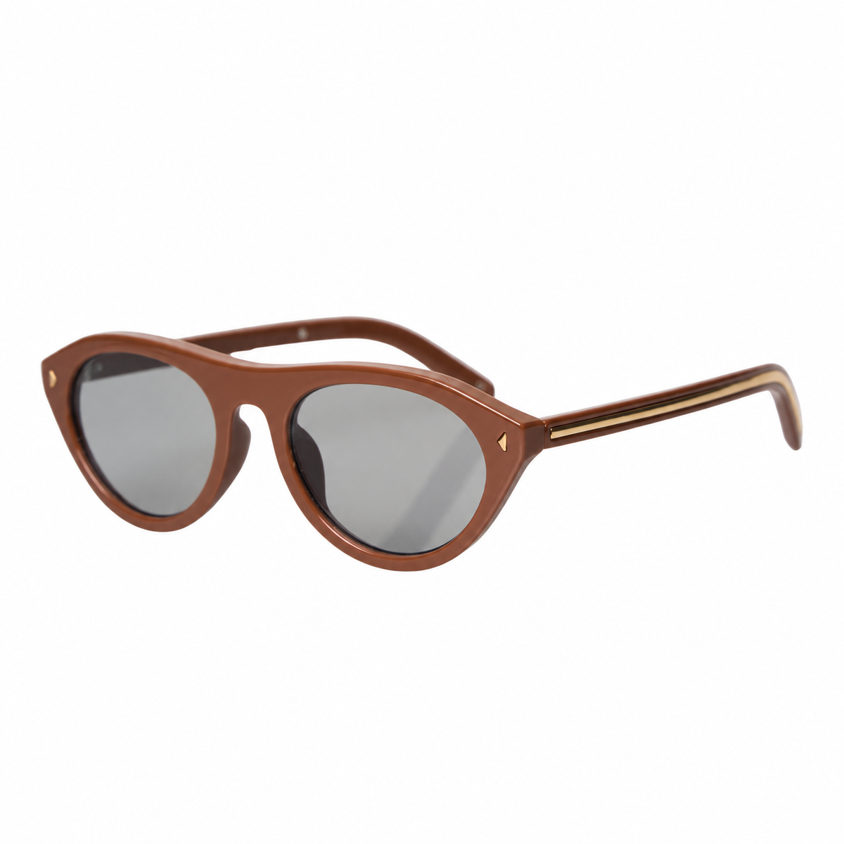 Lentes BLENS Siena, Marrón | Gris, vista lateral