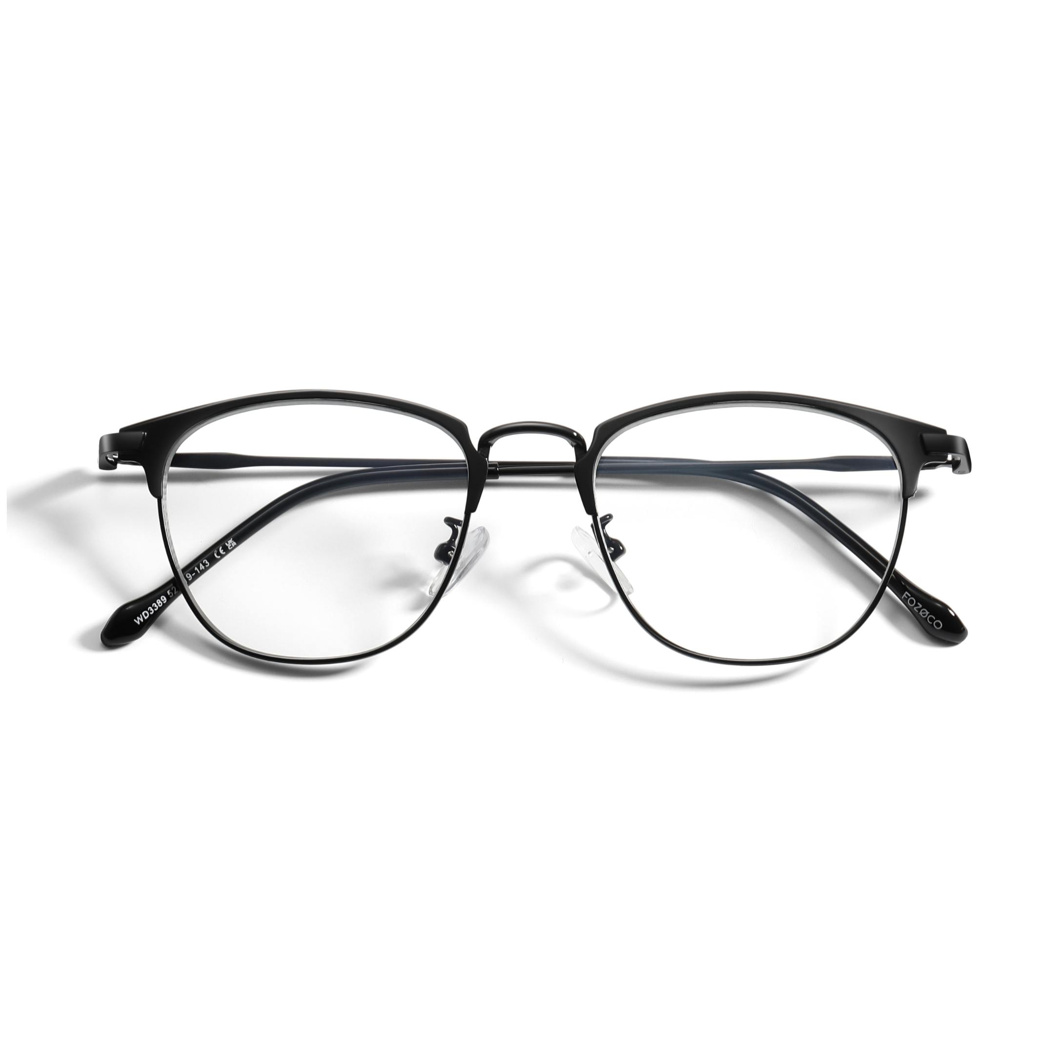 Lentes Puerto Varas negros en estudio